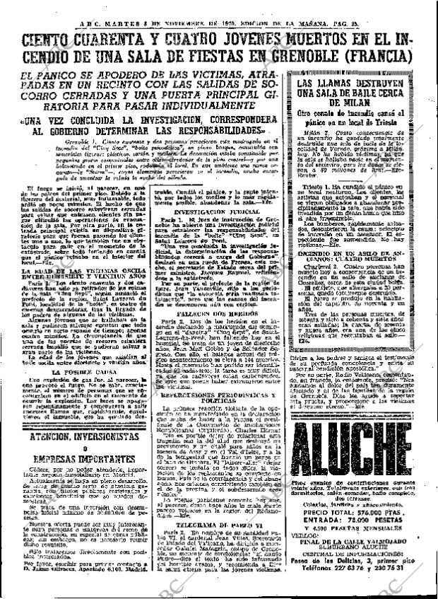 ABC MADRID 03-11-1970 página 35