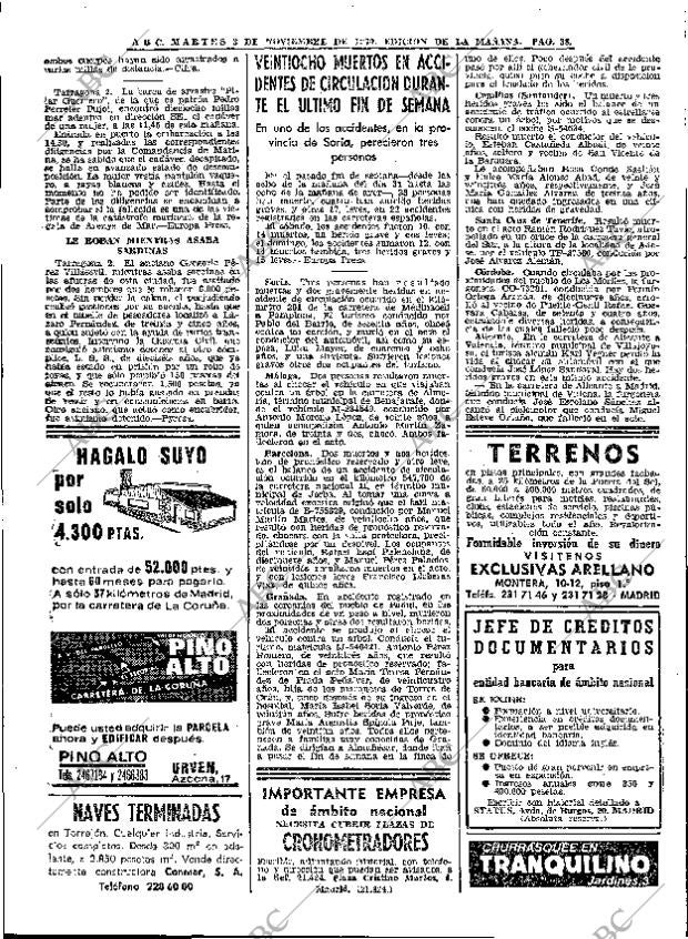 ABC MADRID 03-11-1970 página 38