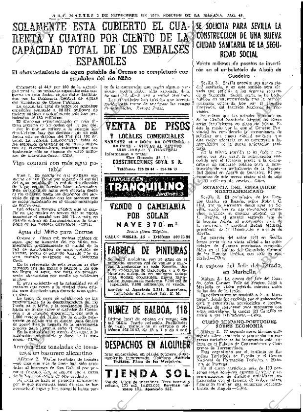 ABC MADRID 03-11-1970 página 41