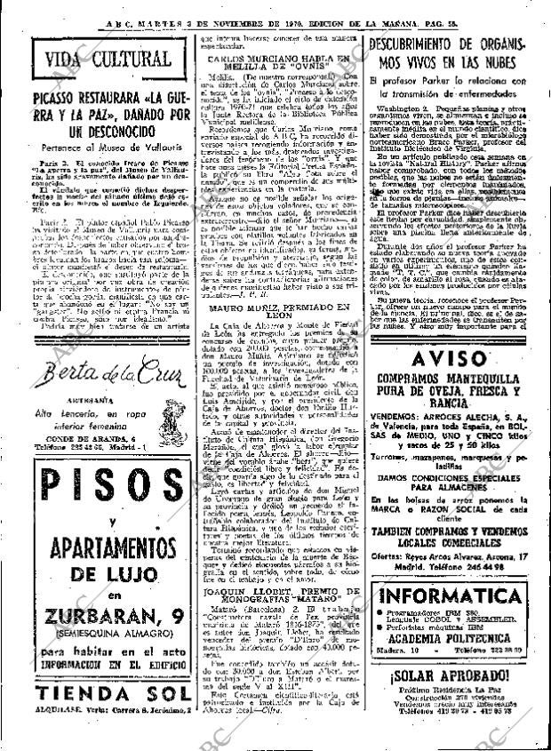 ABC MADRID 03-11-1970 página 55