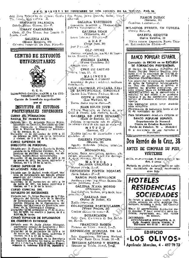 ABC MADRID 03-11-1970 página 58