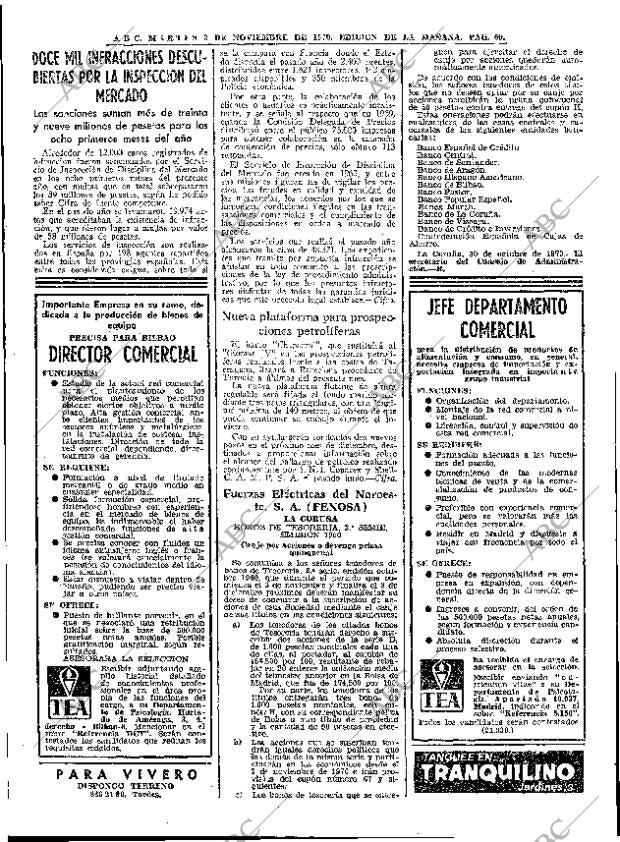 ABC MADRID 03-11-1970 página 60