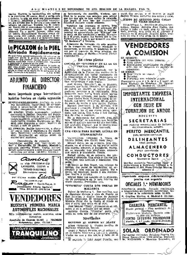 ABC MADRID 03-11-1970 página 78