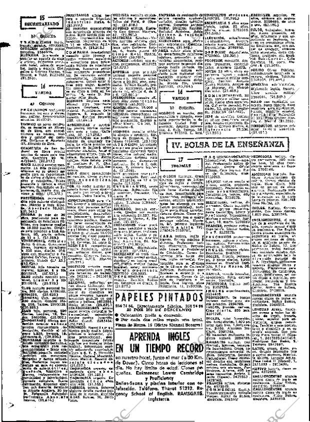 ABC MADRID 04-11-1970 página 110