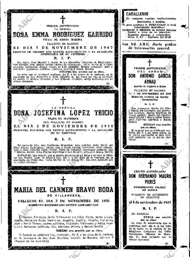 ABC MADRID 04-11-1970 página 117