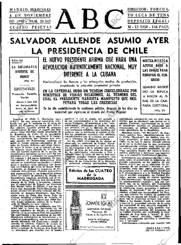 ABC MADRID 04-11-1970 página 25