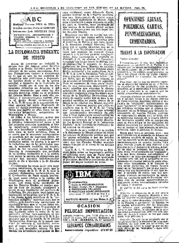 ABC MADRID 04-11-1970 página 26