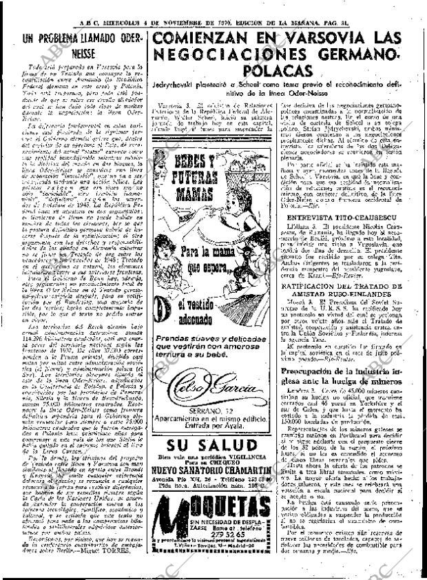 ABC MADRID 04-11-1970 página 31