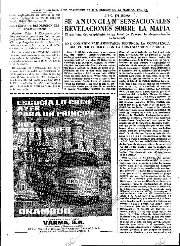 ABC MADRID 04-11-1970 página 33