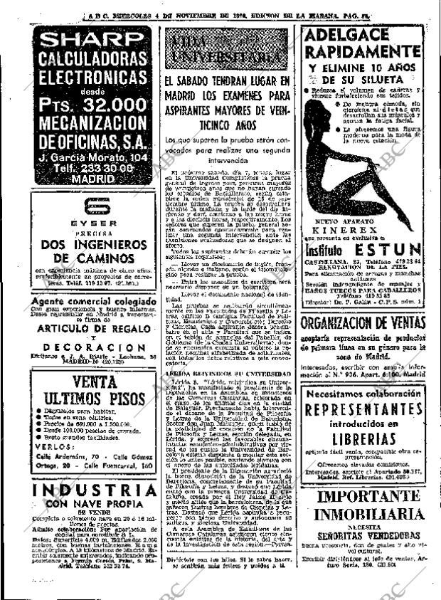 ABC MADRID 04-11-1970 página 38
