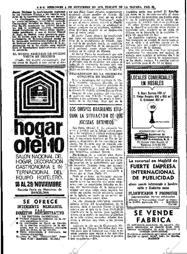 ABC MADRID 04-11-1970 página 40