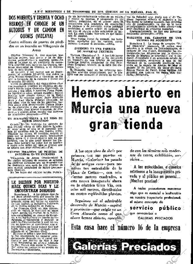 ABC MADRID 04-11-1970 página 43