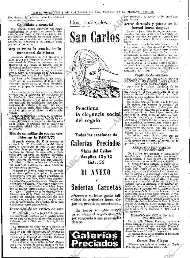 ABC MADRID 04-11-1970 página 58