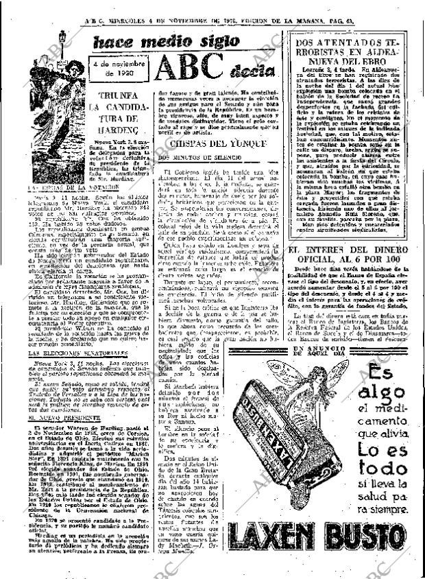 ABC MADRID 04-11-1970 página 63