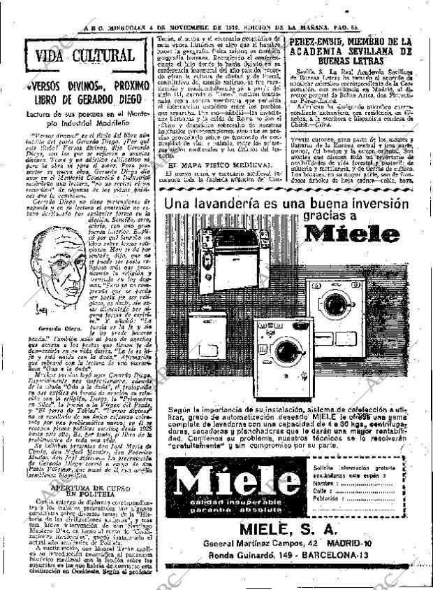 ABC MADRID 04-11-1970 página 65