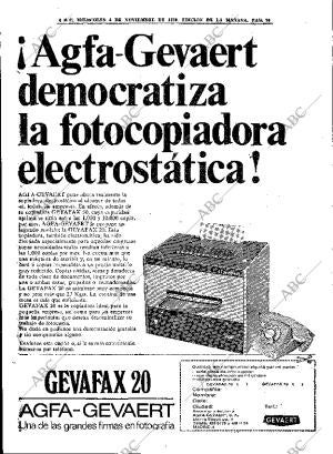 ABC MADRID 04-11-1970 página 70