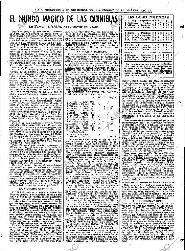 ABC MADRID 04-11-1970 página 89