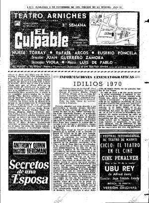 ABC MADRID 04-11-1970 página 95