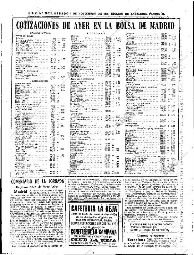 ABC SEVILLA 07-11-1970 página 45