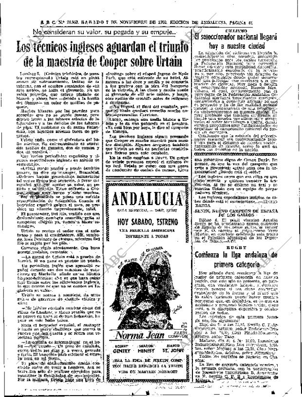 ABC SEVILLA 07-11-1970 página 61