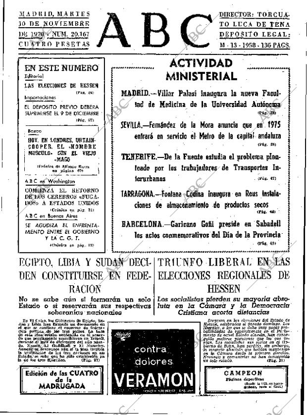 ABC MADRID 10-11-1970 página 25