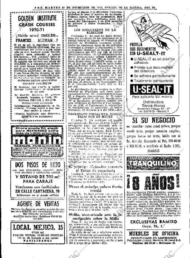 ABC MADRID 10-11-1970 página 30