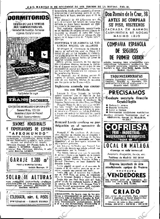 ABC MADRID 10-11-1970 página 32