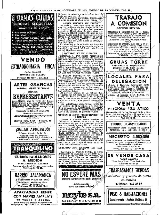 ABC MADRID 10-11-1970 página 42