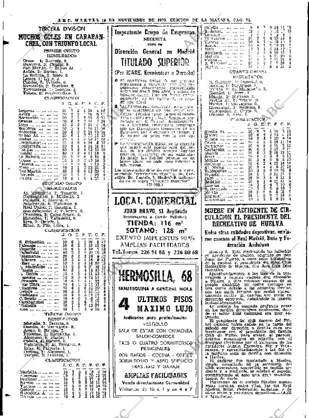 ABC MADRID 10-11-1970 página 74