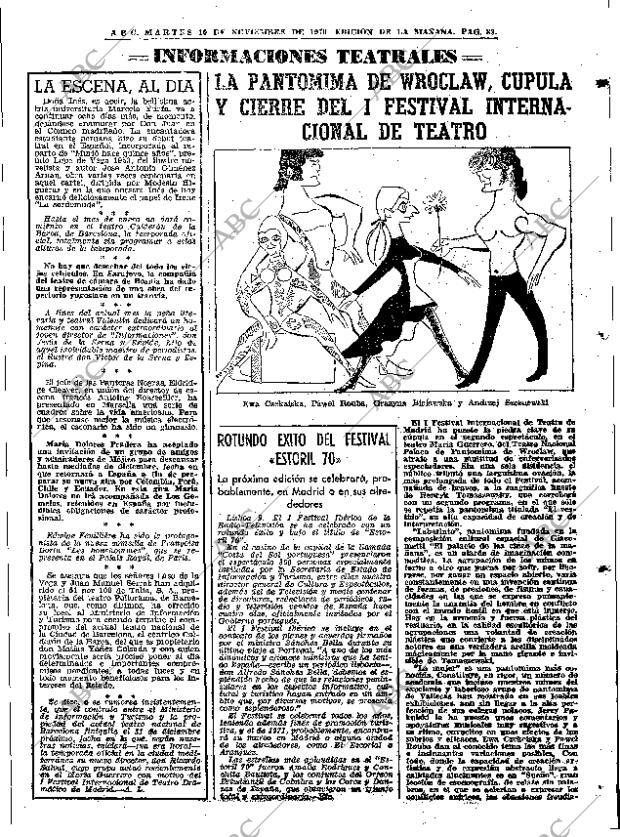 ABC MADRID 10-11-1970 página 83