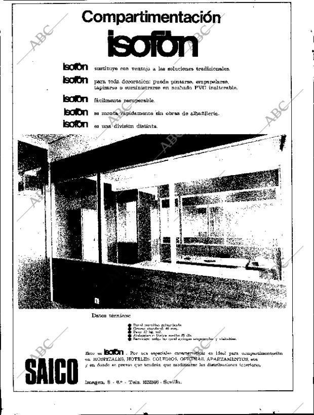ABC SEVILLA 10-11-1970 página 18