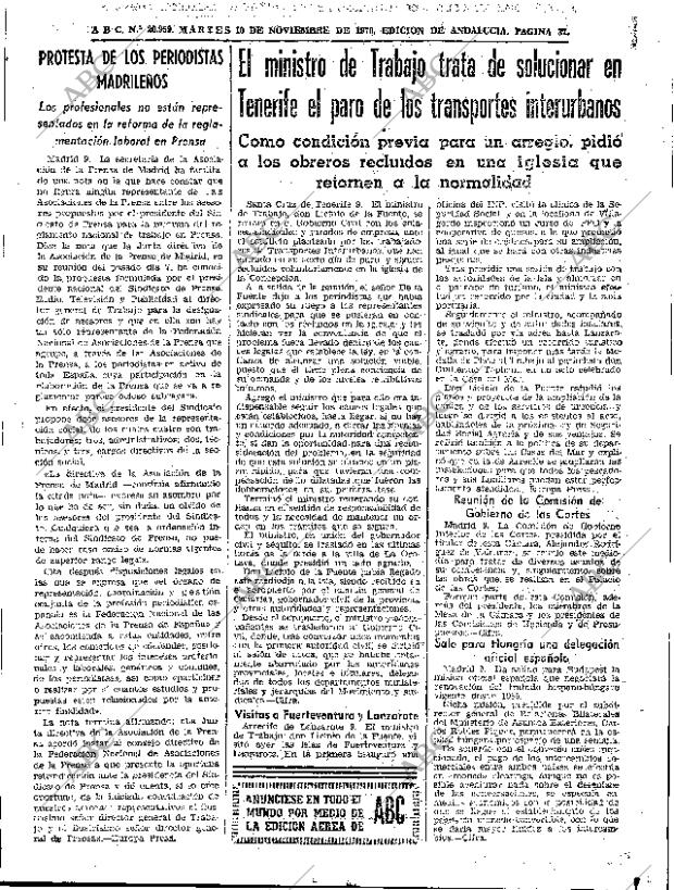 ABC SEVILLA 10-11-1970 página 37