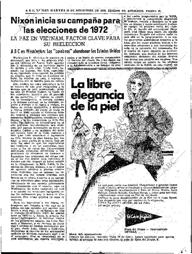 ABC SEVILLA 10-11-1970 página 41