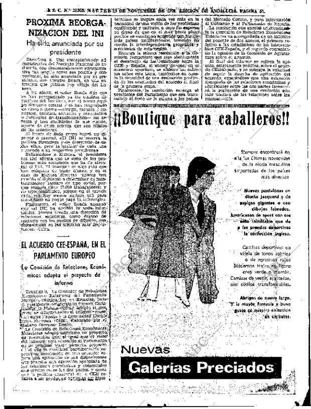 ABC SEVILLA 10-11-1970 página 51