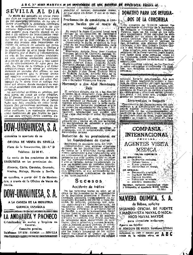 ABC SEVILLA 10-11-1970 página 55