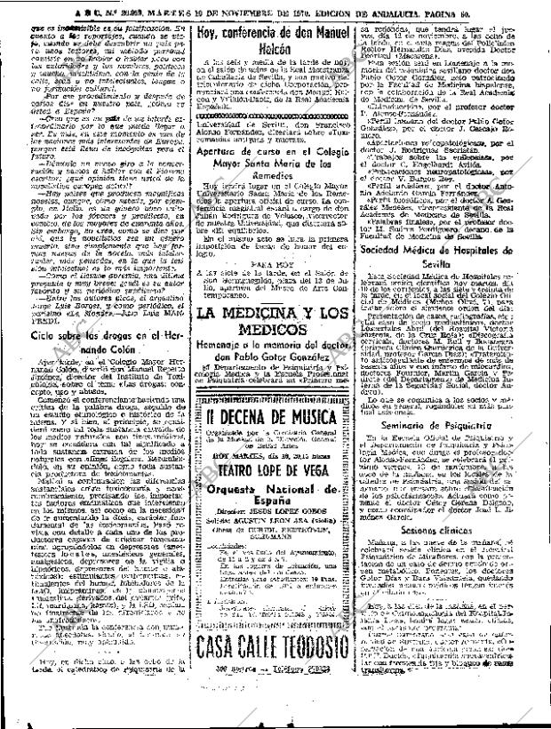ABC SEVILLA 10-11-1970 página 60