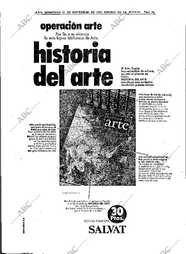 ABC MADRID 11-11-1970 página 54