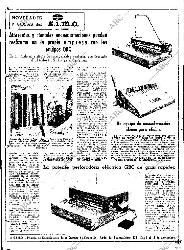 ABC MADRID 11-11-1970 página 6