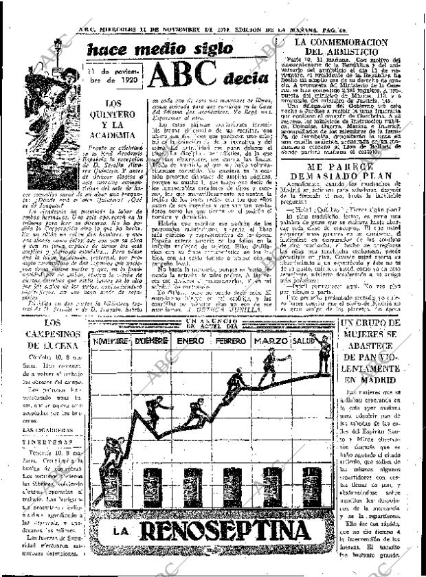 ABC MADRID 11-11-1970 página 69