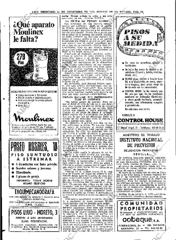 ABC MADRID 11-11-1970 página 86