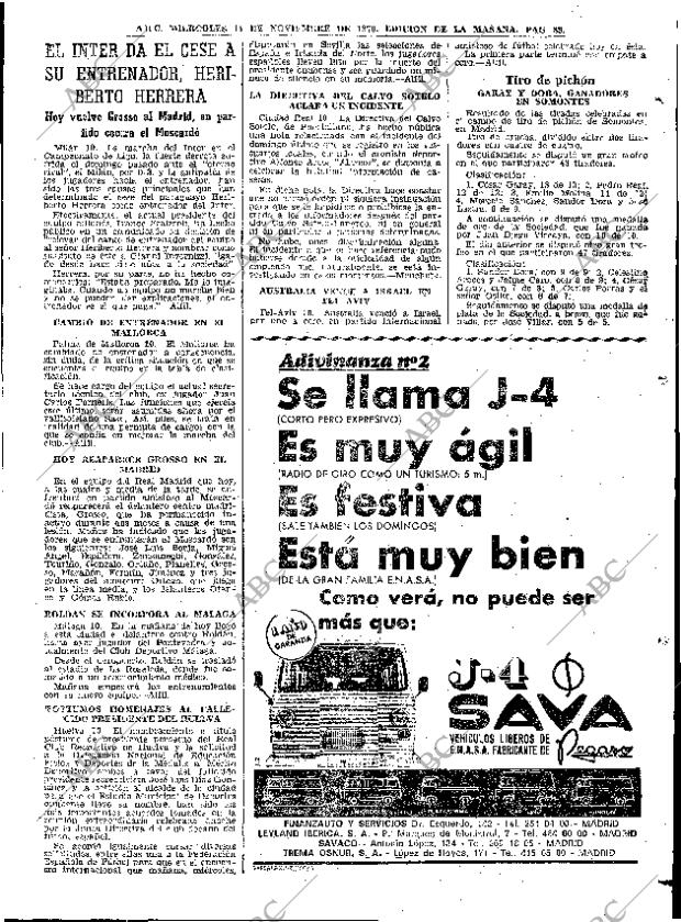 ABC MADRID 11-11-1970 página 89
