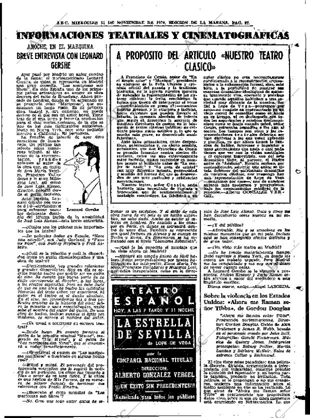 ABC MADRID 11-11-1970 página 97