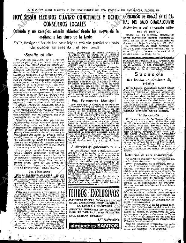 ABC SEVILLA 17-11-1970 página 53