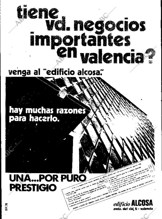 ABC MADRID 18-11-1970 página 124