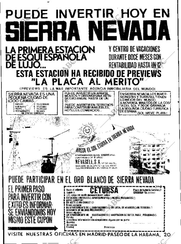 ABC MADRID 18-11-1970 página 138