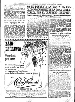 ABC MADRID 18-11-1970 página 45