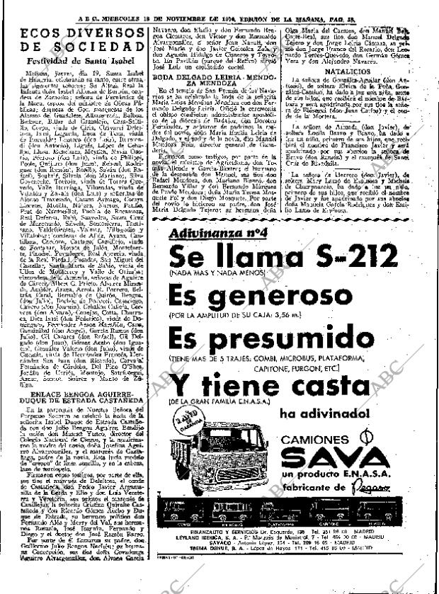 ABC MADRID 18-11-1970 página 55
