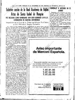 ABC SEVILLA 20-11-1970 página 73