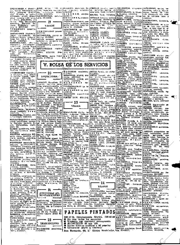 ABC MADRID 21-11-1970 página 109