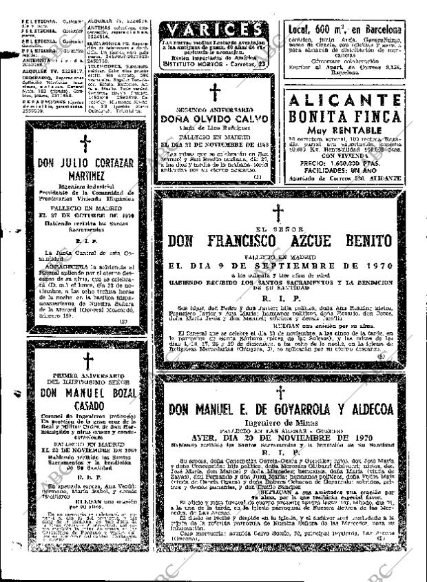 ABC MADRID 21-11-1970 página 112